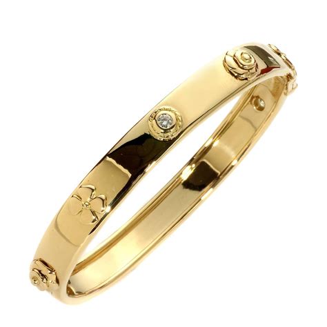 chanel gold bracelet cuff|Chanel gold bracelet with diamonds.